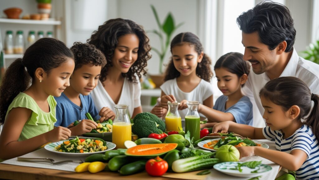 Leonardo_Phoenix_10_A_Brazilian_family_gathered_around_the_tab_2